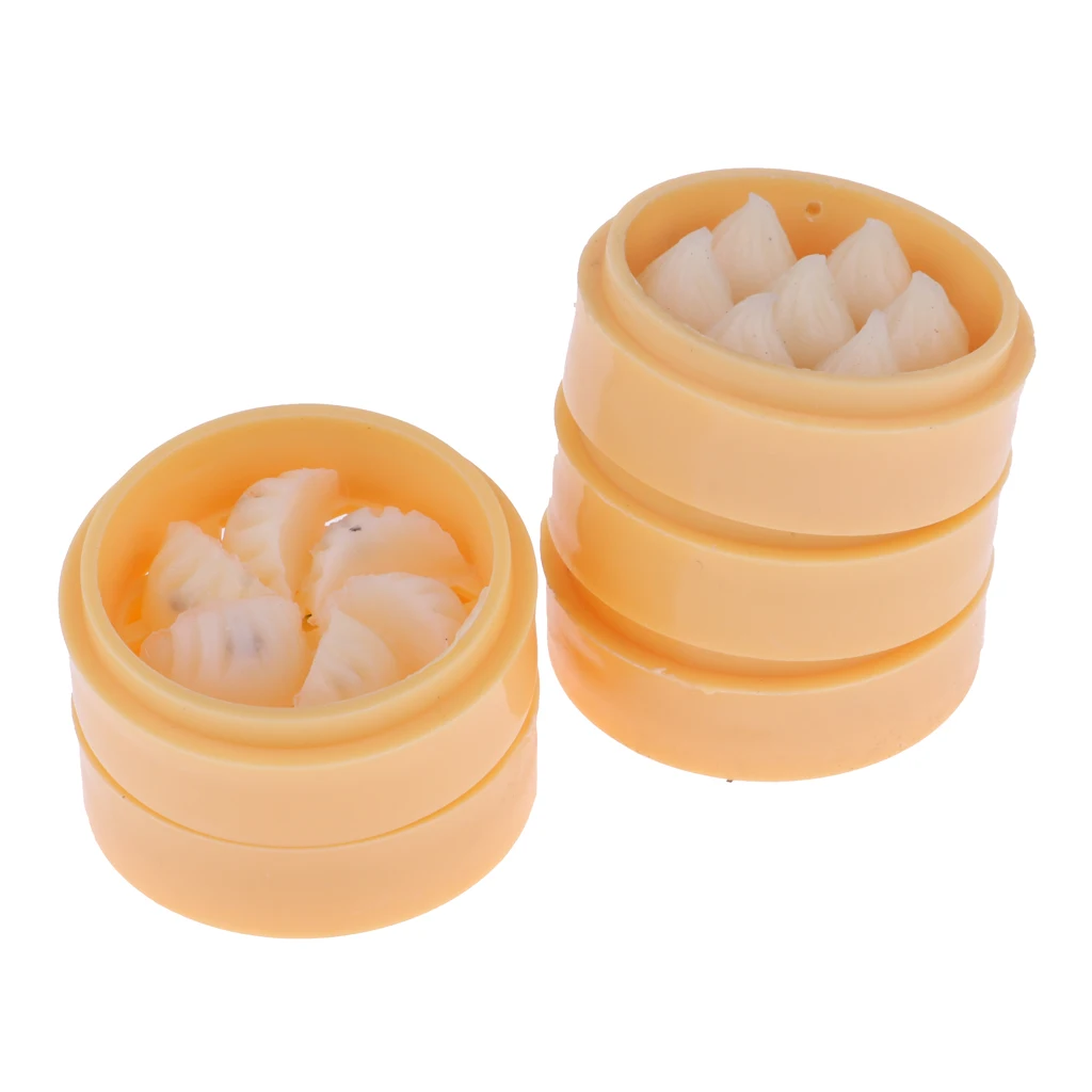 5 комплектов 1/12 миниатюрный кухонный набор еды для кукольного домика пельмени на