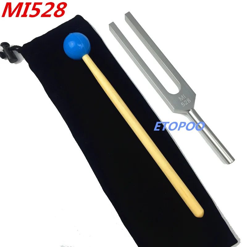 528Hz 128Hz 256Hz 512Hz 1024Hz 2048Hz 4096Hz медицинский нейрологический тюнинговый набор вилок для лечения звука - Цвет: 528Hz