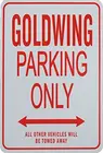 Goldwing парковка Only-миниатюрная забавная парковочная табличка для украшения стен, мужская пещера