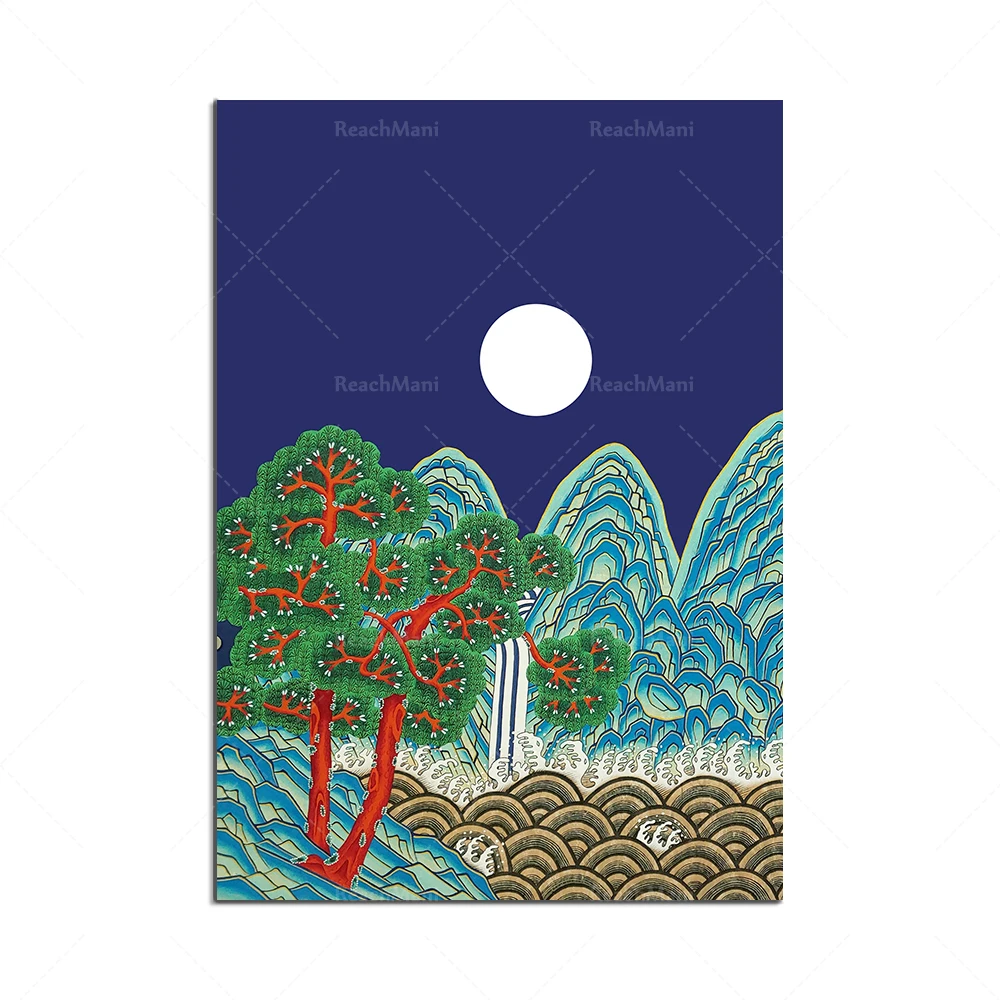 

Ilwol Obongdo картина на холсте ReachMani