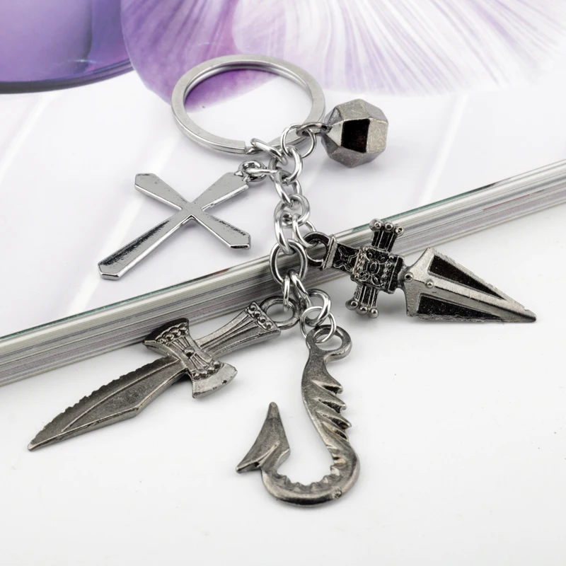 Аниме ювелирные изделия HUNTER x брелок Курапика оружие Гон FREECSS Zoldyck Hisoka PaladiKnight Metak