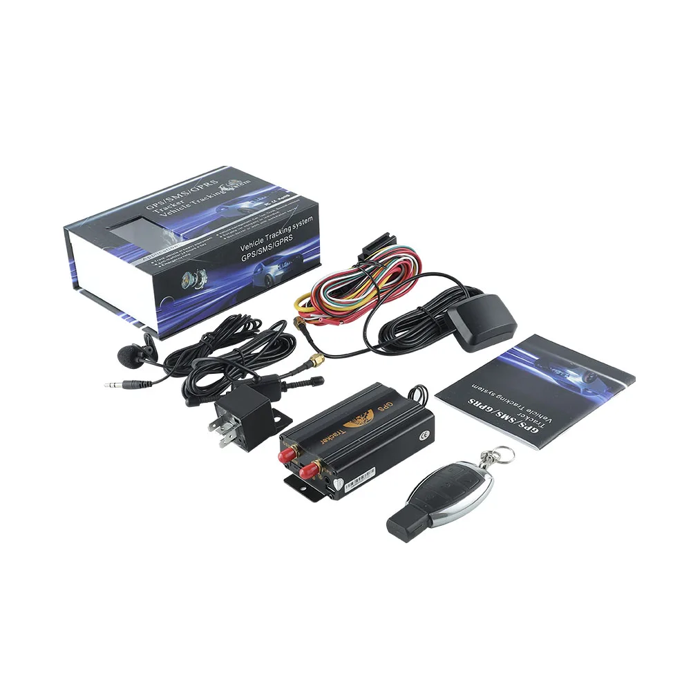 GPS 3G 2G TK103B 103A GSM/GPRS/GPS Auto Vehicle Car GPS Tracker Tracking Device with Remote Control Anti-theft Car Alarm System