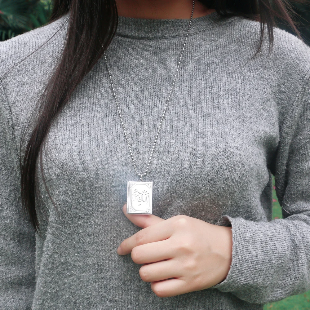 Модное женское ожерелье из стерлингового серебра 925 пробы квадратная