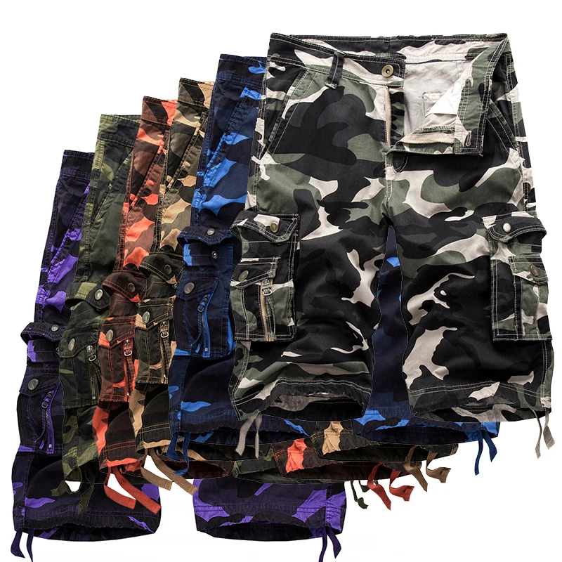 

Летние бриджи SMVP 2023, мужские военные тактические шорты с несколькими карманами, мужские прямые камуфляжные шорты для отдыха