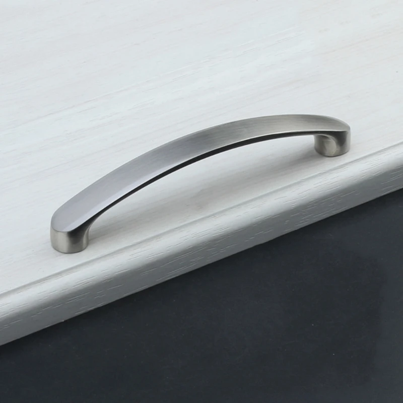 

Modern Minimalist Furniture Door Handle Stainless Steel Die Casting Door Knob