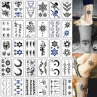 Тату-наклейки водостойкие для мужчин и женщин, 30 шт.