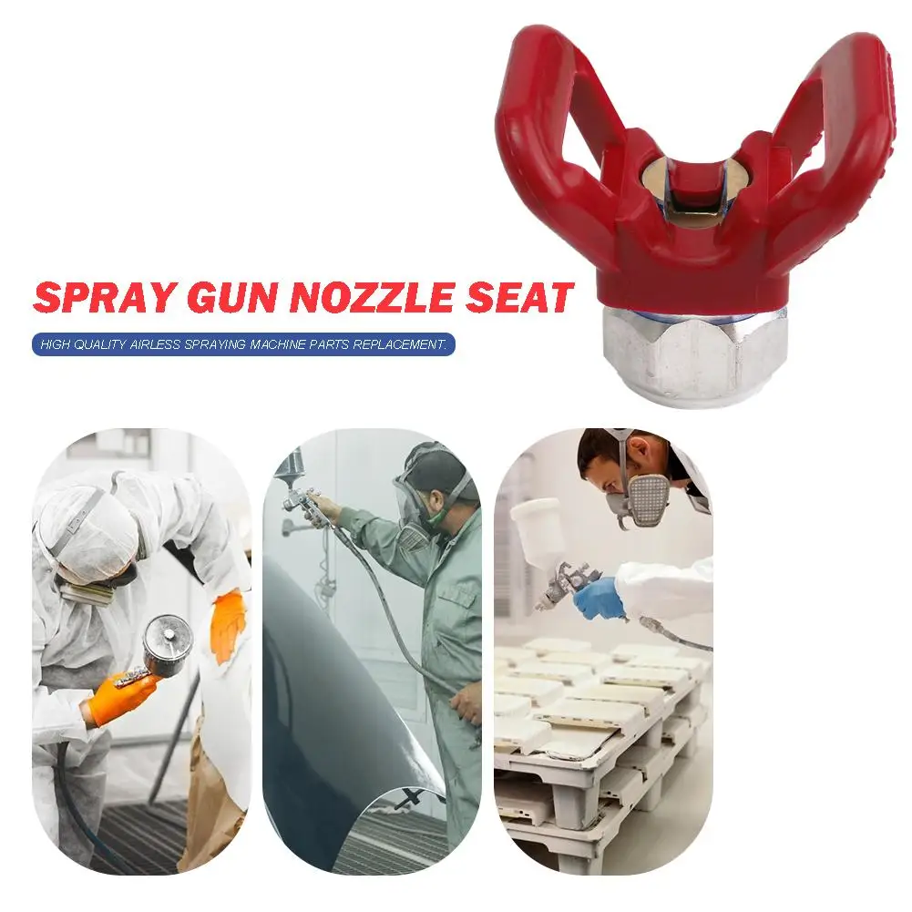

Durable Spray Gun Tip Nozzle High Pressure Airless Paint Spraying Machine Guard Power Tool Replacement Accessories