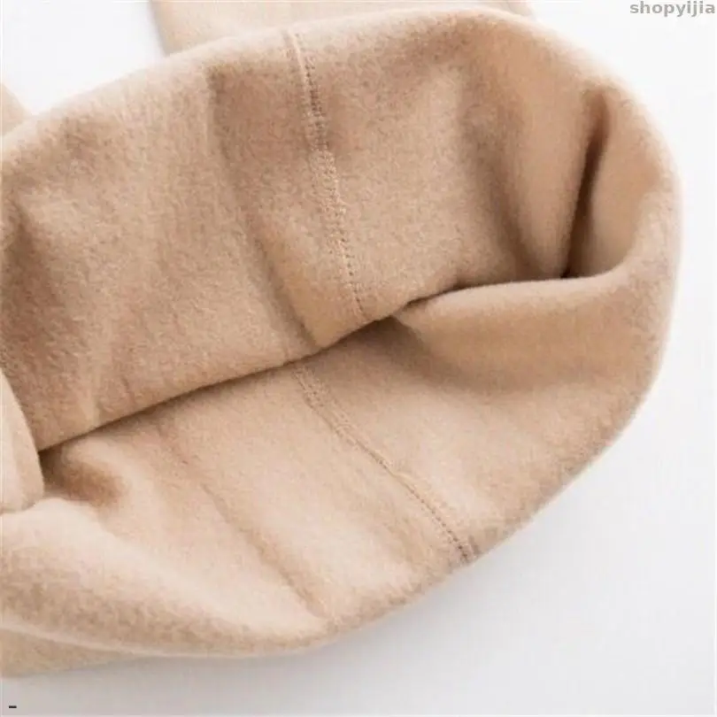 Женские зимние леггинсы плотные штаны с высокой талией Леггинсы Стретч модные