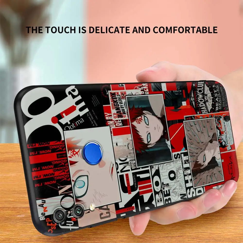 

Japanes Anime Naruto Luxury Soft Case for Honor 9X Pro 9S 8X 8S 10 20 Lite 30i Play 9A X10 20E 30S Black Silicon Phone Cover Bag