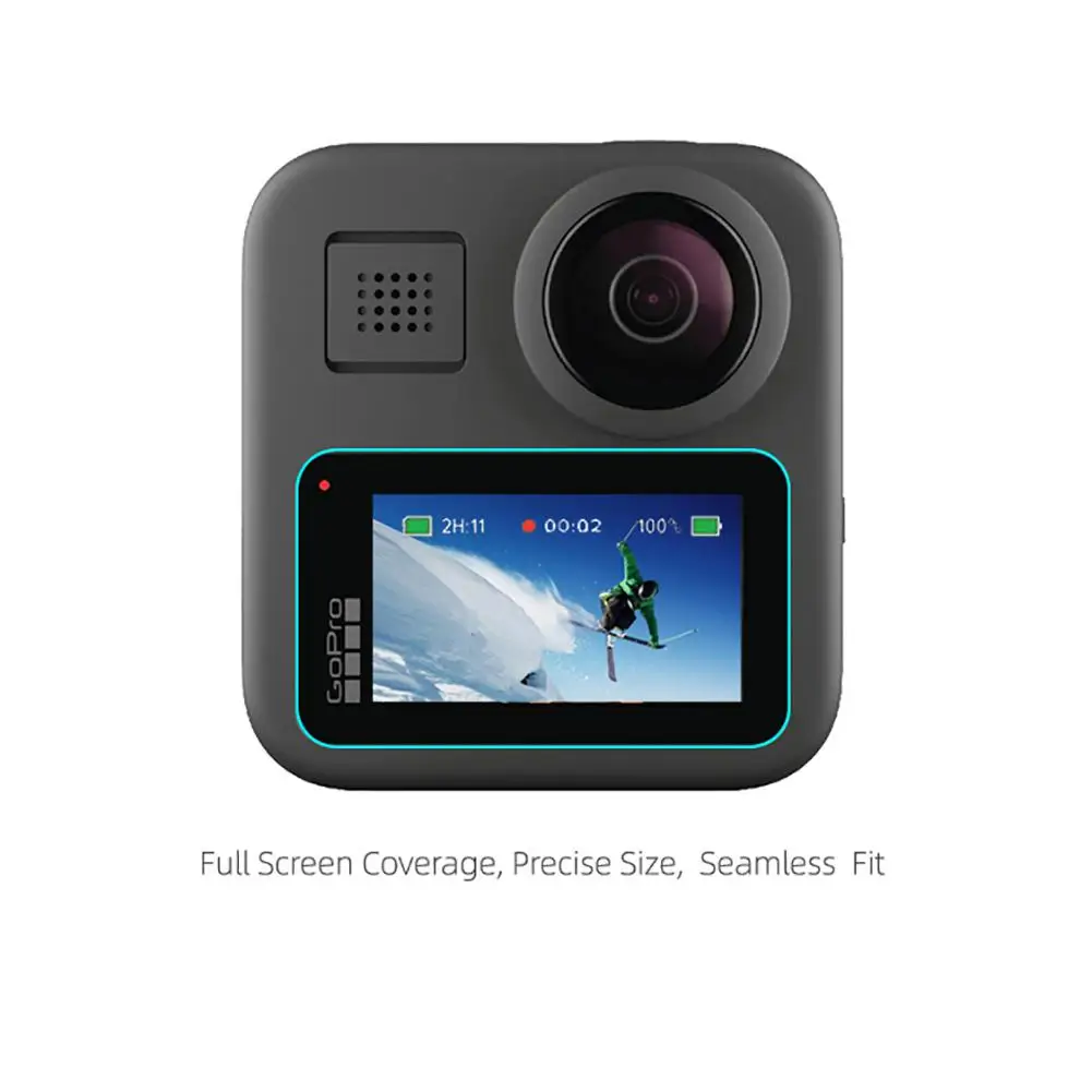 Acekool HD закаленное стекло аксессуары для спортивной камеры GoPro Max защита экрана