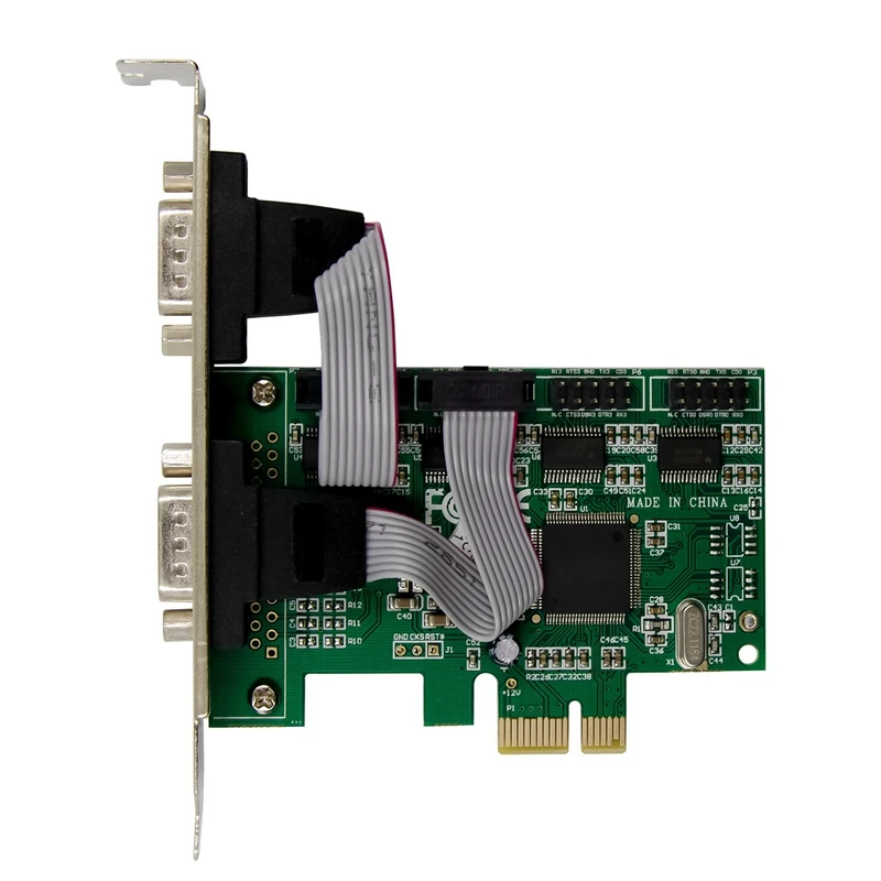 Компьютерная шина PCI-E 4S серийный Порты и разъёмы карты DB-9 булавки промышленный
