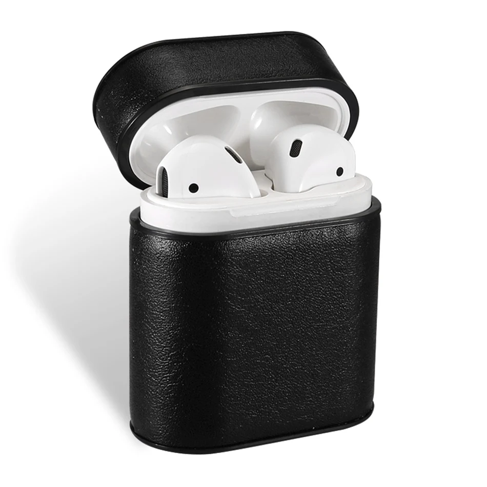 069A Чехол для наушников для Apple Airpods 2, чехол, кожаный защитный чехол для Apple Air Pods, наушники, роскошная коробка, наушники, аксессуары, сумки - Цвет: 069A