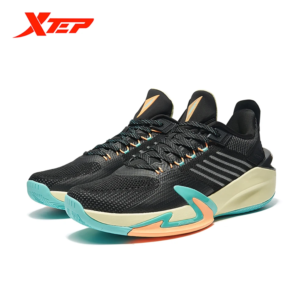 

Xtep Men's Basketball Shoes Autumn Winter Non-slip Wear-resistant High-top Boots Comfortable Sports Shoes 979219121373
