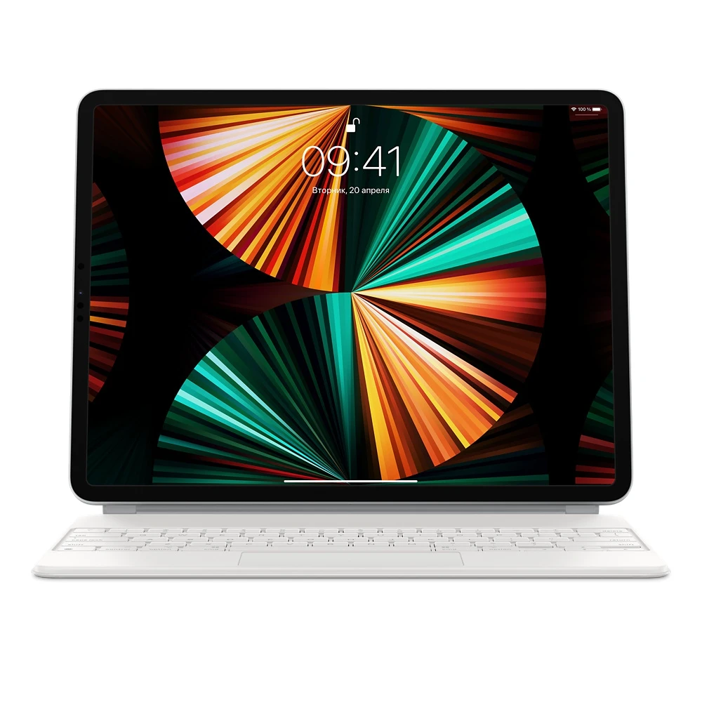 Клавиатура для APPLE iPad Pro 12.9 (5th gen.) Magic Keyboard White MJQL3RS/A | Компьютеры и офис