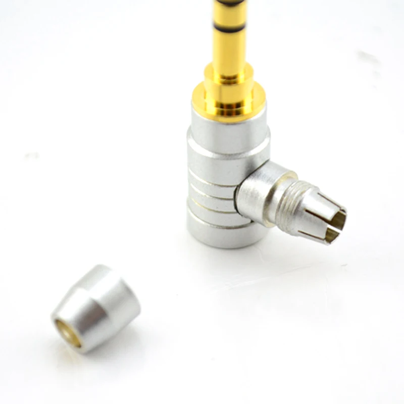 5pcs/lot 24K gold plated 3.5mm plug RCA Audio Connector Stereo Jack Plug soldering cable connector | Электроника