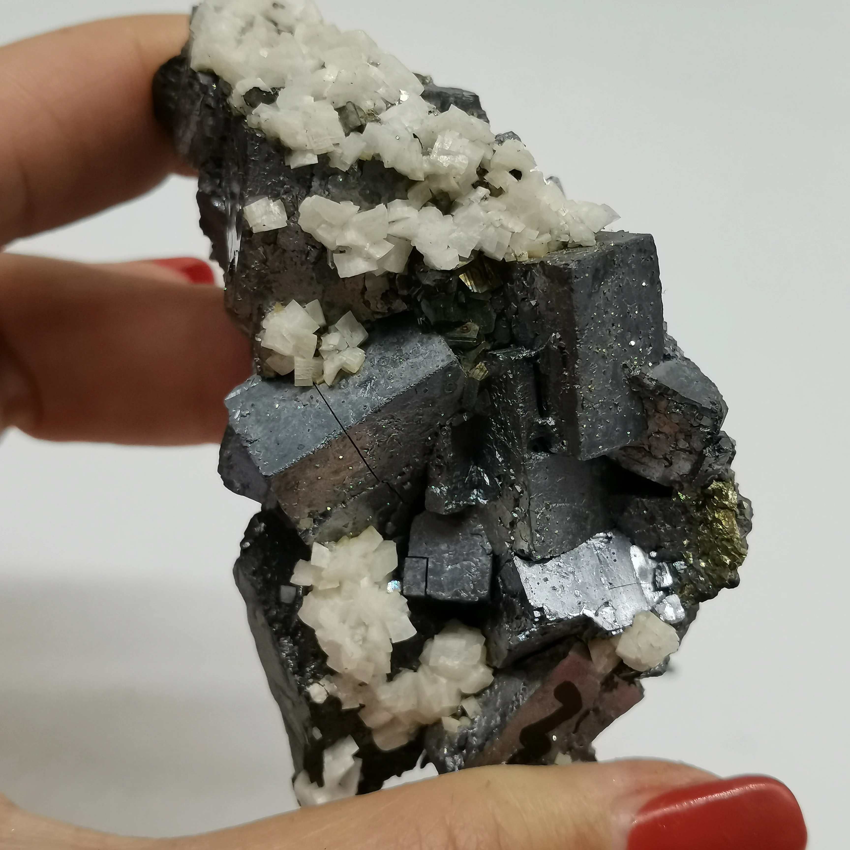 272 г природные целебные специальные минералы белый клоцит Железный халкопирайт