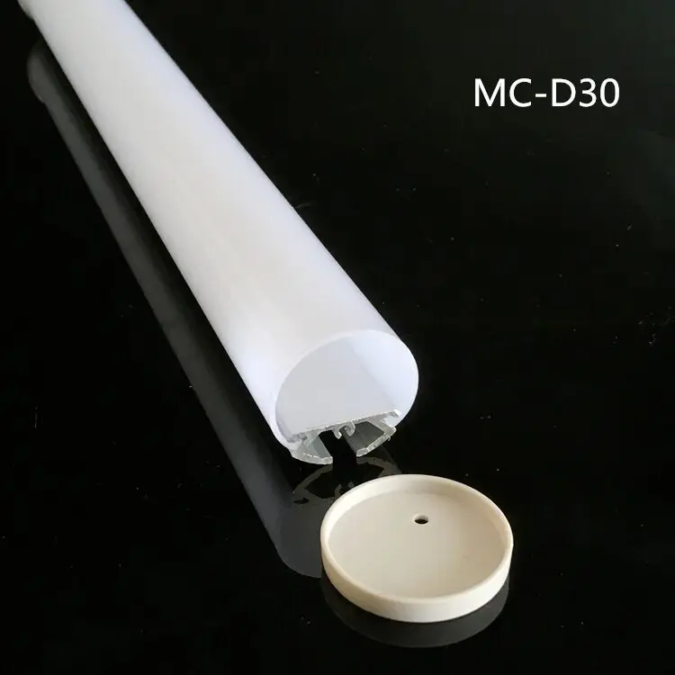 Фонарь 1 м длинный профиль из алюминиевого сплава с молочным покрытием