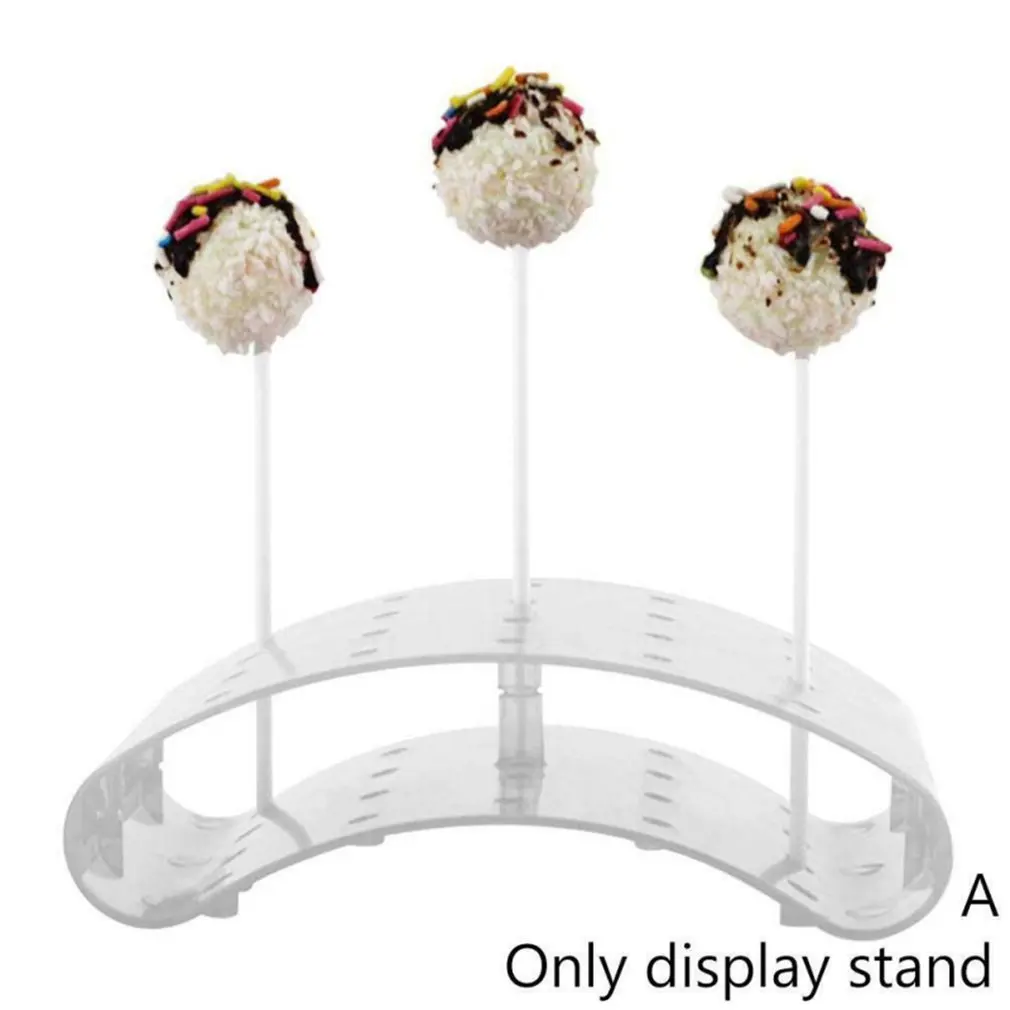 

20 Holes Cake Pop Lollipop Stands Cake Candy Display Stand Holder Lollipop Support Kitchen Accessories Display DIY Cake For Kid