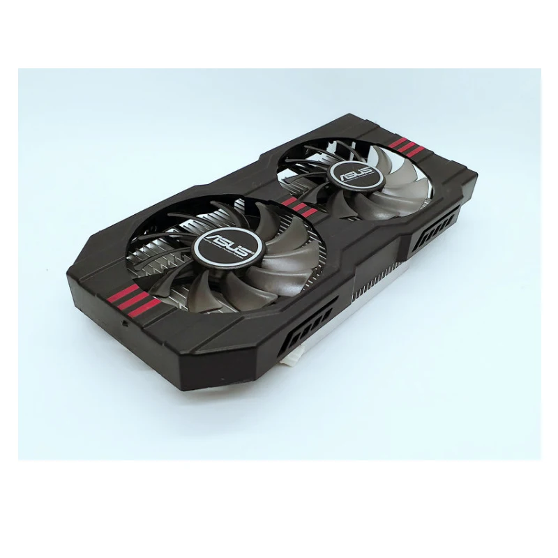 4pin для ASUS GTX750Ti GTX650 630 550 двойной вентилятор Радиатор интеграция DIY