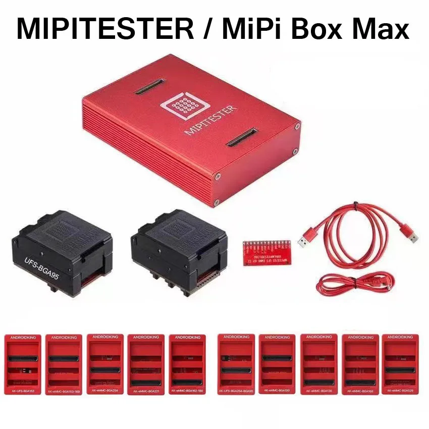 MOORC ICFREND MiPi Box Max высокоскоростной eMMC UFS шрифт программатор розетка адаптер