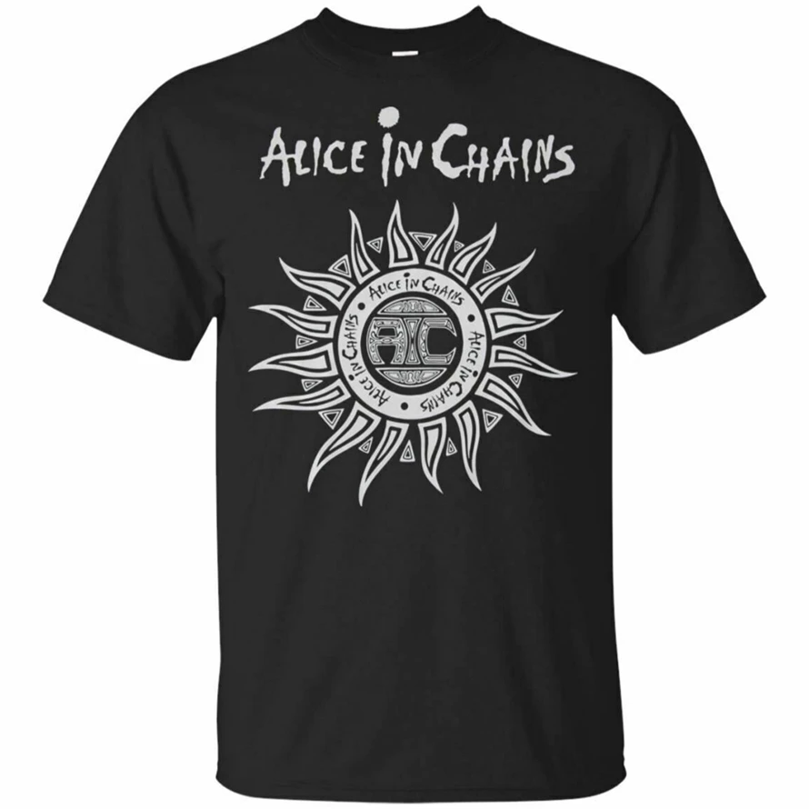 Алиса в цепях Солнцезащитная футболка черная темно синяя мужская короткий рукав