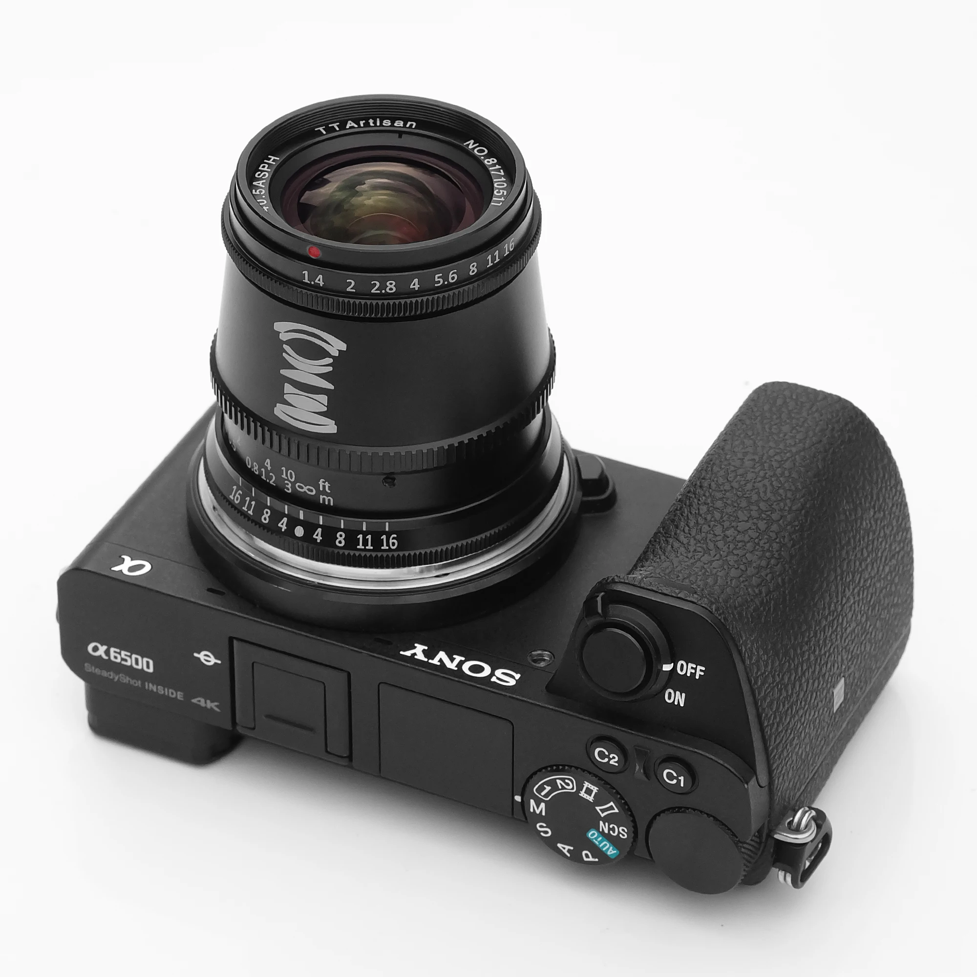 Объектив камеры TTartisan 17 мм F1.4 APS-C широкоугольный ручной фокус для Sony E-Mount A6300 A6500 NEX6