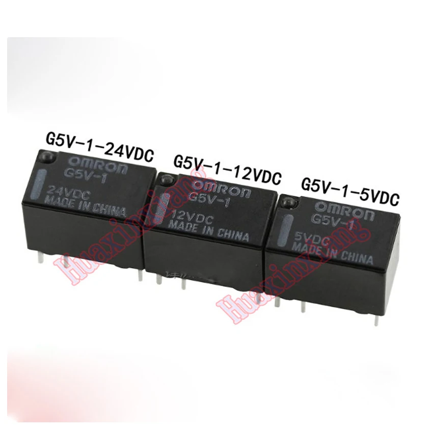 10 шт./лот Φ SPDT Мини реле сигнала 6PIN 5V 12V 24V | Обустройство дома