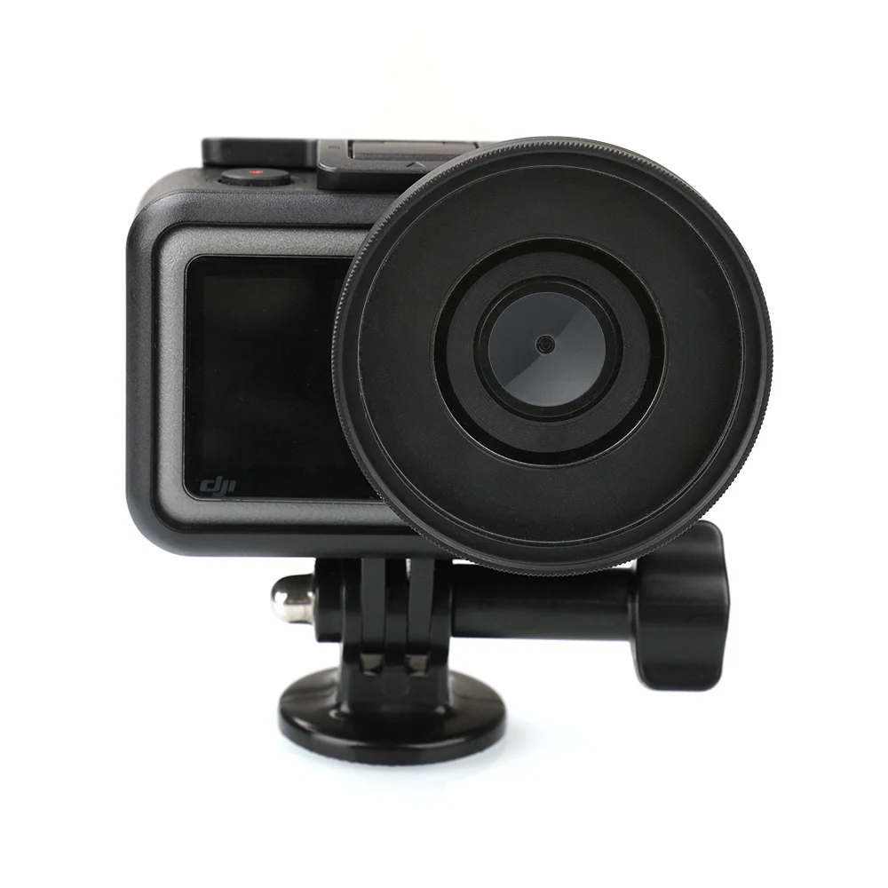 Кольцо адаптер объектива 52 мм из алюминиевого сплава с фильтром UV/CPL комплект