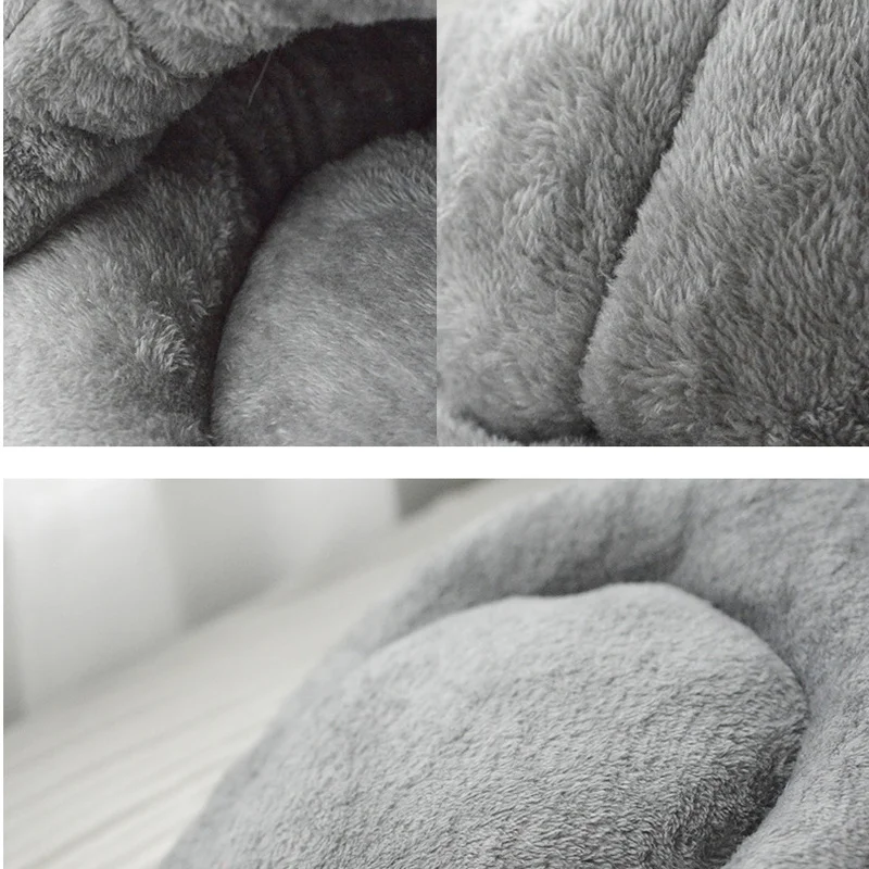 Мягкая кровать для домашних животных кровать-домик кошек и собак спальный мешок