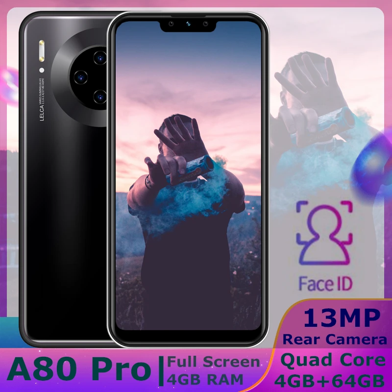Смартфон глобальной версии A80 Pro 6 26 &quot13MP камера 4 Гб 64 четырехъядерный Android 0