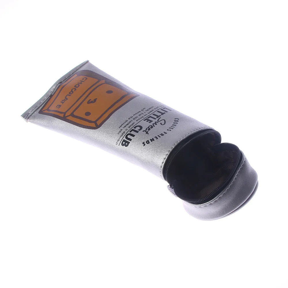 Большая из искусственной кожи карандашей пенал для зубной пасты в форме милый