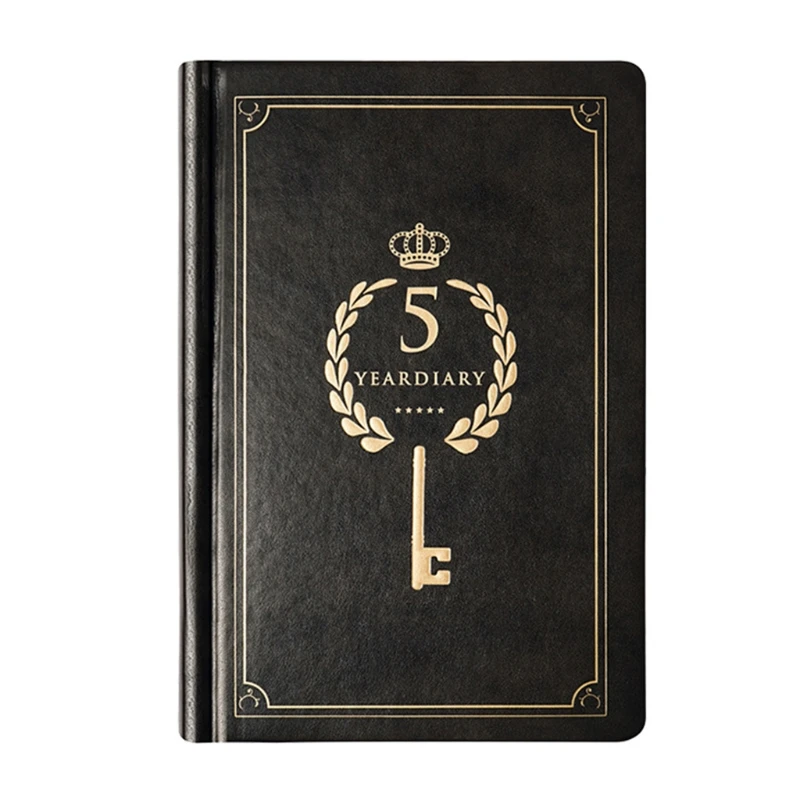 

208 Sheets Super Thick Leather A5 Journal Notebook Daily Planner Agenda Notepad P9YA