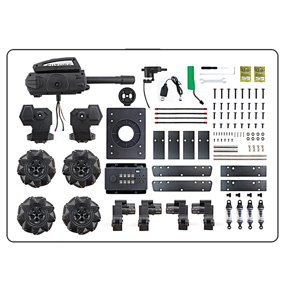 Сборка своими руками 4WD Водяная бомба Mecha Радиоуправляемый автомобиль Детский