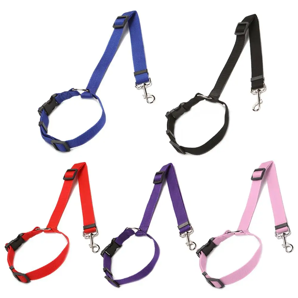 

Adjustable Pet Dog Cat Car Seat Belt Safety Leads Vehicle Seatbelt Harness