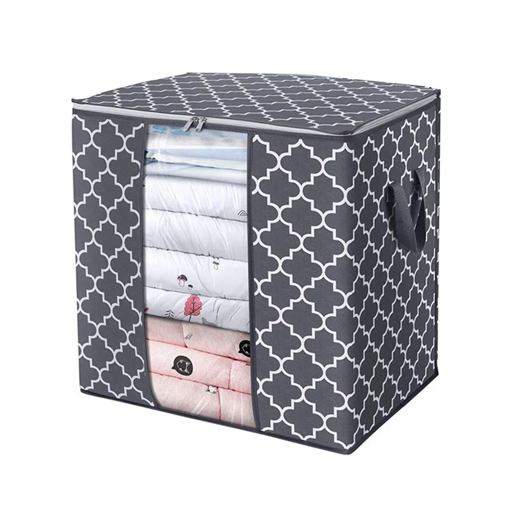 

Oxford Cloth Underbed Clothes Quilt Storage Bags Moisture-Proof Blanket Storage Organizing Folders Wardrobe Large Closet Boxes