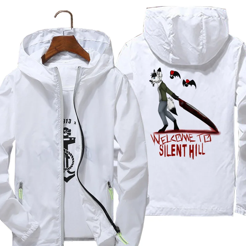 

Custom Men Women Welcome To Silent Hill 3 Jackets Camping Hunting Clothing Outdoor Sports Coats Anti UV Windbreaker