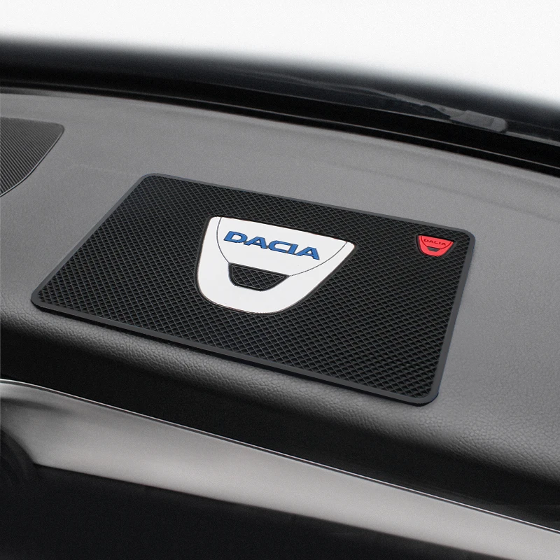 

Car Goods Anti-Slip Mat Pad Dashboard Phone Holder Silica Gel Non-Slip Mat For Dacia Duster Logan Sandero Lodgy Stepway Mcv 2