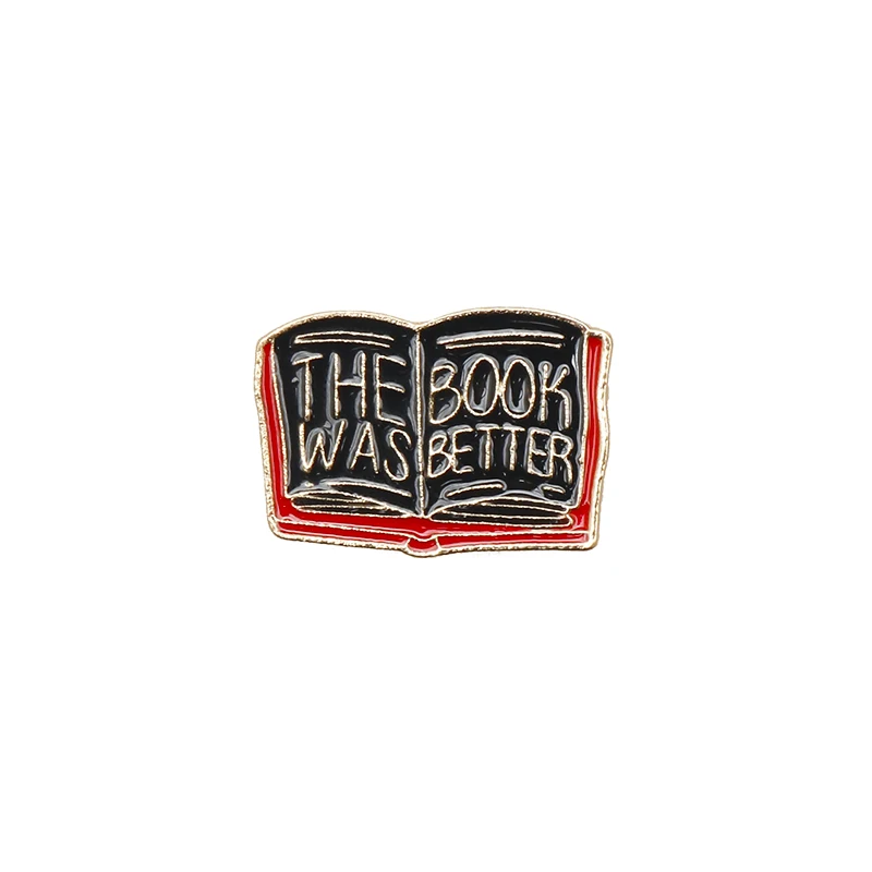 

Books Broochs аксессуары Badge Brooches Bag Gift значки значок аксессуары Brooches On Clothes Women's Broochs Lapel Pins