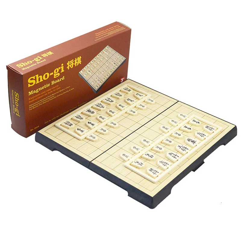 Высококачественный японский Shogi 25*25*2 см магнитный складной международный