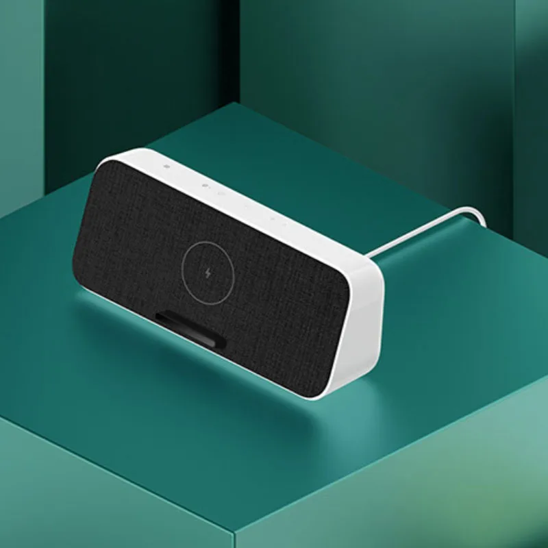 100% оригинальное Беспроводное зарядное устройство Xiaomi динамик Bluetooth 30 Вт макс Qi