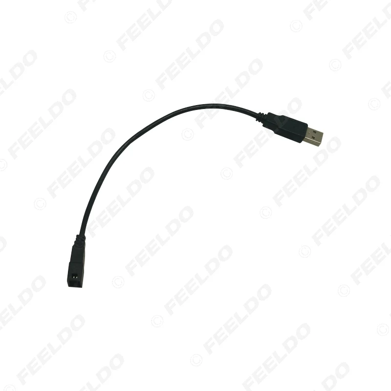 Автомагнитола FEELDO аудио 2 0 USB-порт к 4-контактному входу медиа-адаптер для