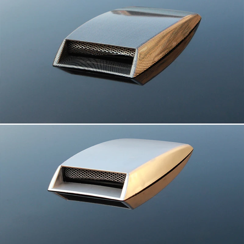 5D углеродного волокна капот автомобиля воздухозаборник Крышка для Volvo S60 XC90 V40 V70