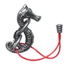 Новинка 2020, головоломка на веревке, с металлической логикой для развития интеллекта, для взрослых и детей