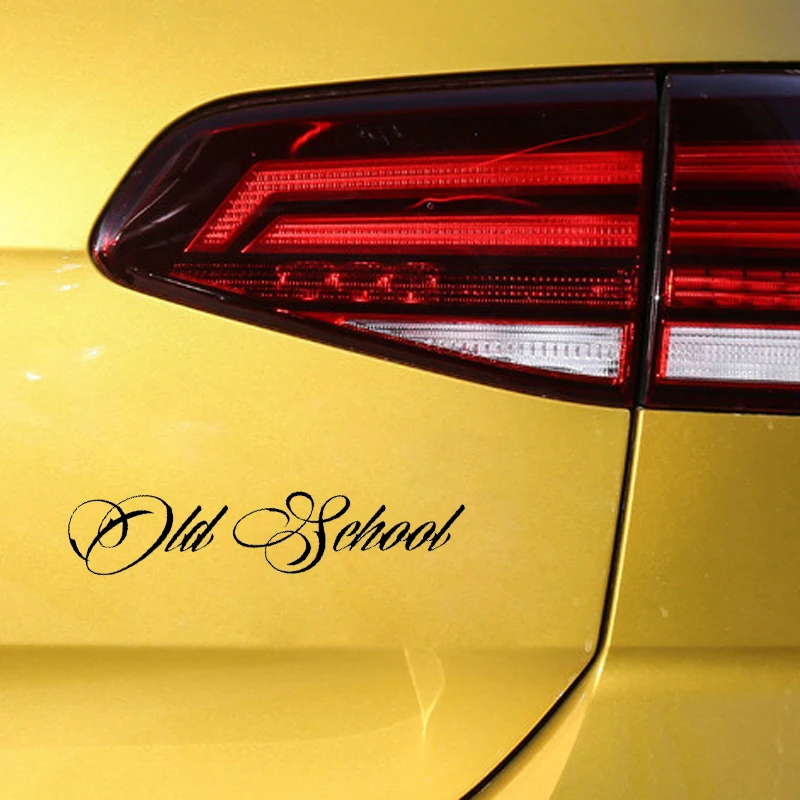 

Personality Old School Car Sticker Waterproof Decals Pvc 15cm X 3cm