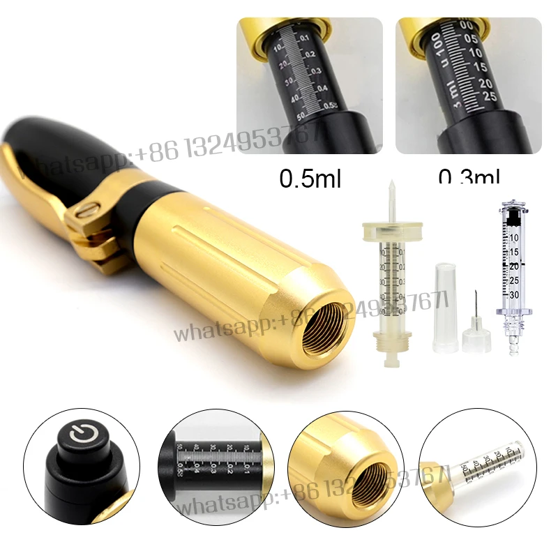 Новейшая 2 в 1 ручка с гиалуроновой кислотой наполнитель для губ инъекционная