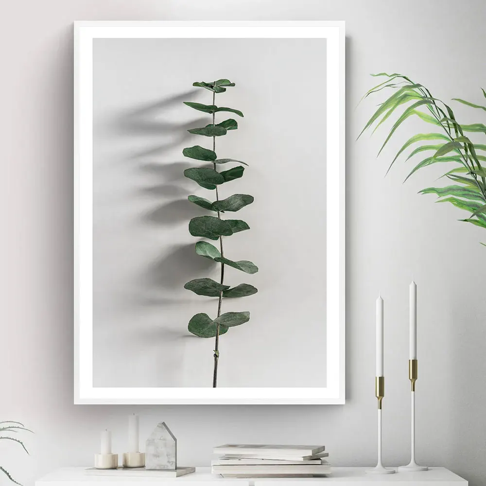 Постер эвкалипта Картина на холсте минималистичный постер и печать изменит ваши