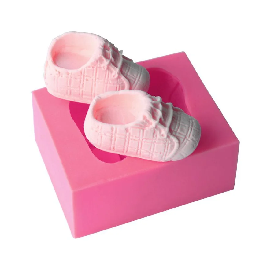 

Aouke baby shoes silicone mold handmade kitchen cake DIY mold chocolate mold biscuit baking accessories silicone mold