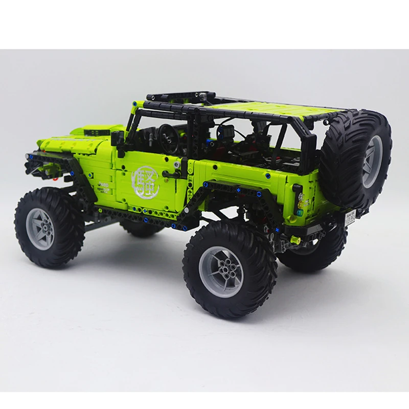 

2343 шт., высокотехнологичный автомобиль, внедорожник, MOC-5140, супер сборка, автомобиль, конструктор, детали, кирпичи, игрушка для детей, подарок для мальчика