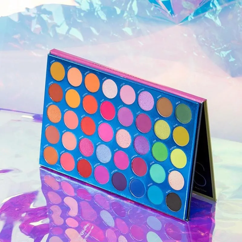 

Тени Beauty Glazed водостойкие для век, 40 цветов