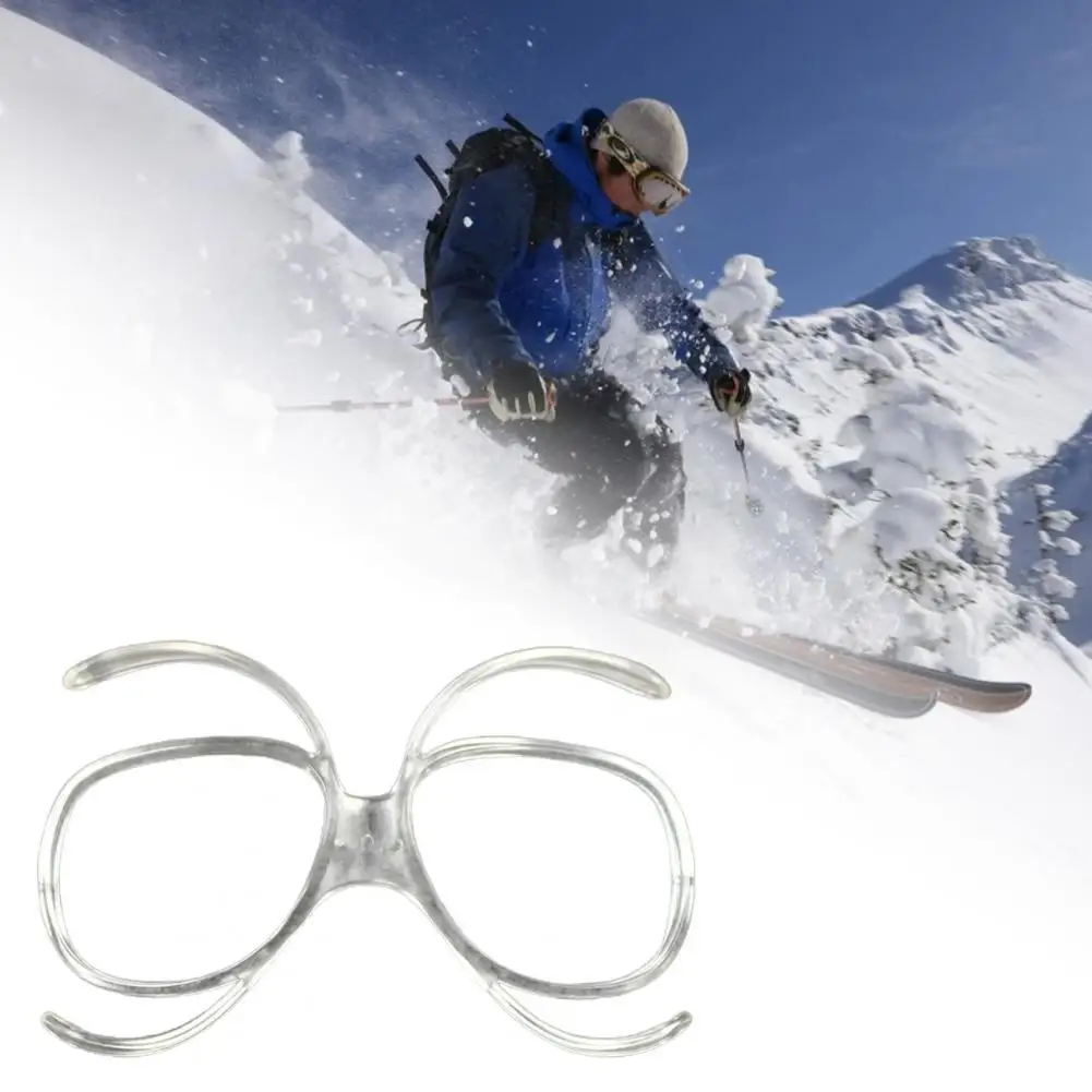 

TR-90 Great Skiing Snowboard Goggles Myopia Lens Frame Flexible Ski Goggles Myopia Frame Anti-fog for Sunglasses